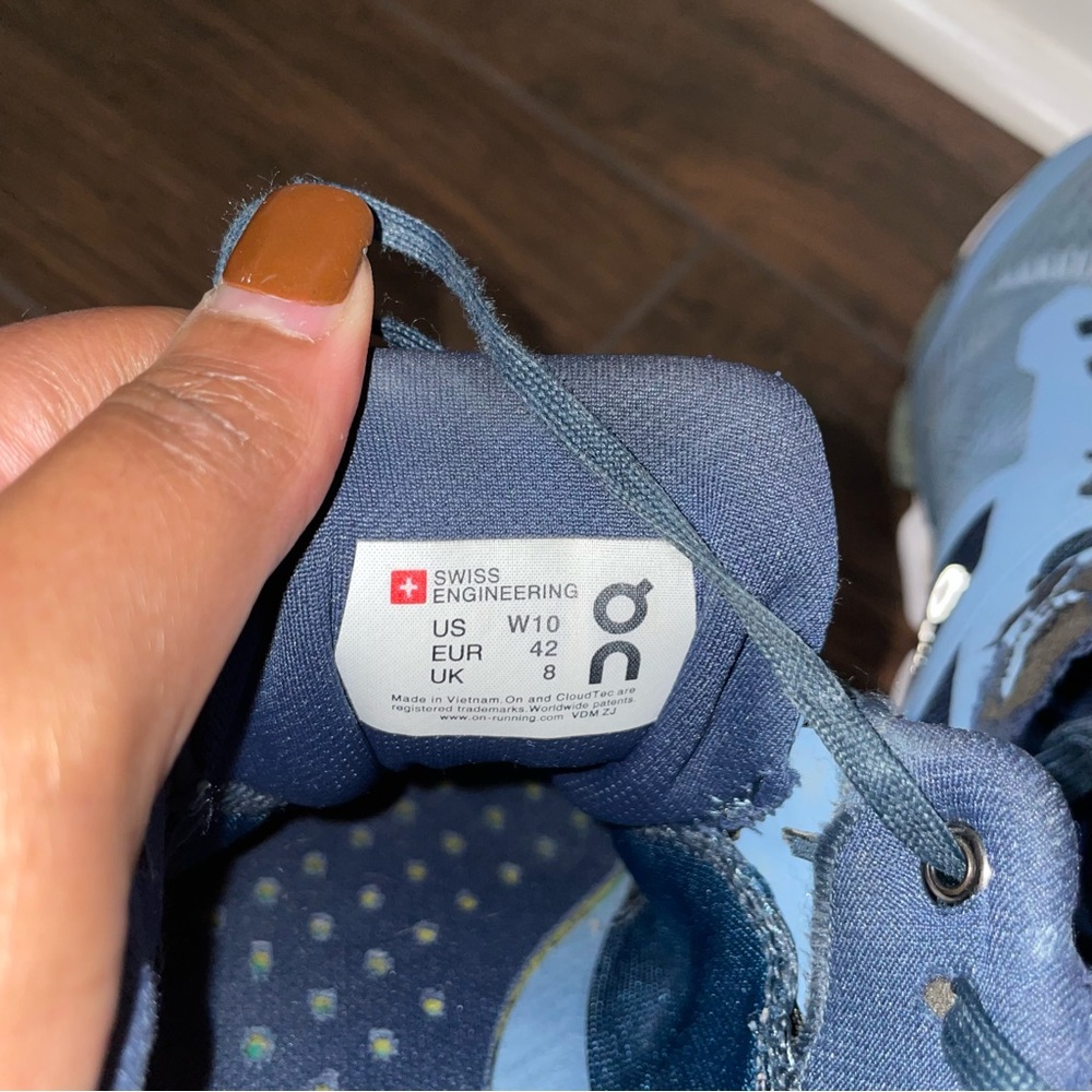 On Cloud Cloudace Swiss Engineering Blue/Teal Run… - image 8